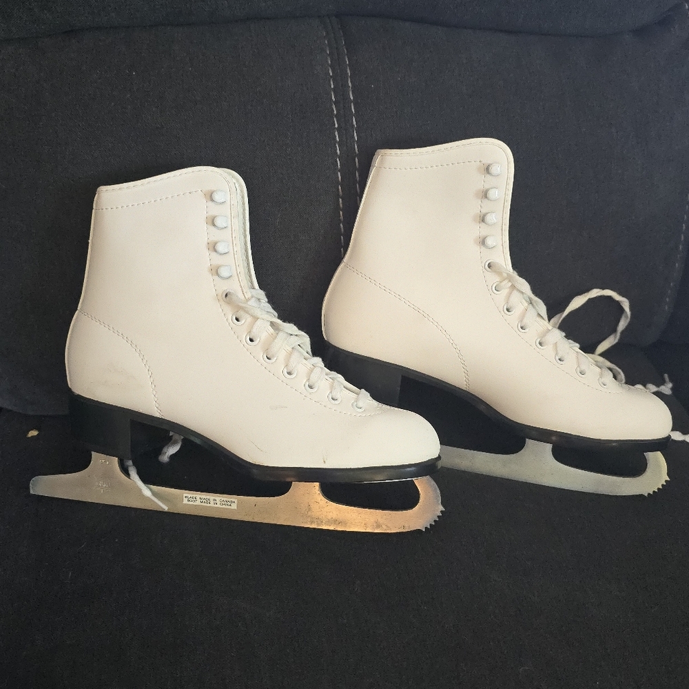 White Ice Skates